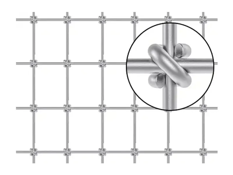 Square Knot Type Fence