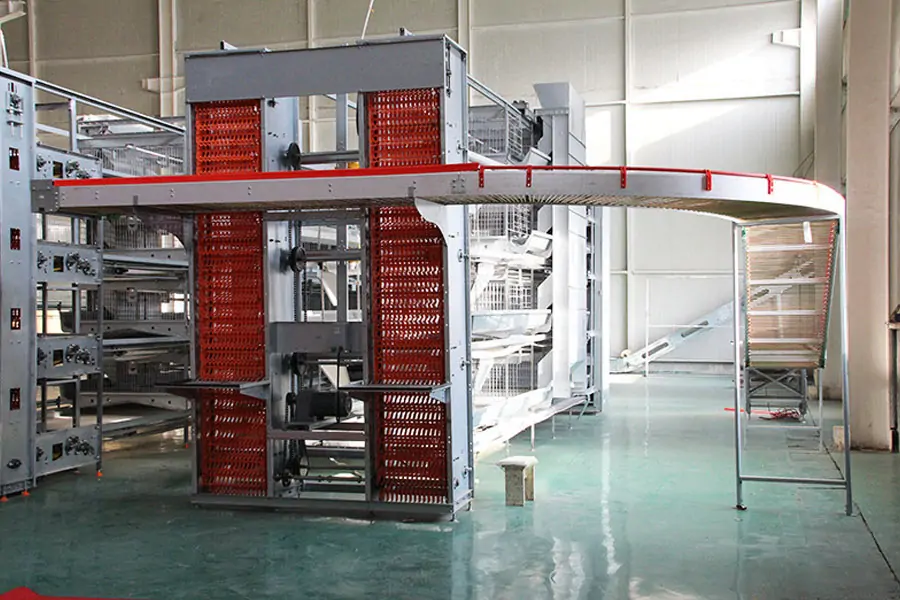Egg collection machine