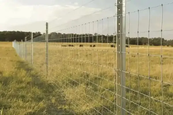 Square Knot Fence Application 2