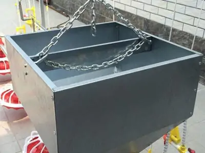 feed hopper flooring system poultry
