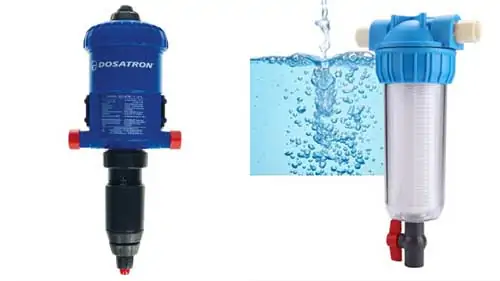 DOSATRON doser for chicken cage