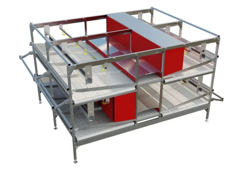 Commercial Multi-Tier Aviary Systems 2