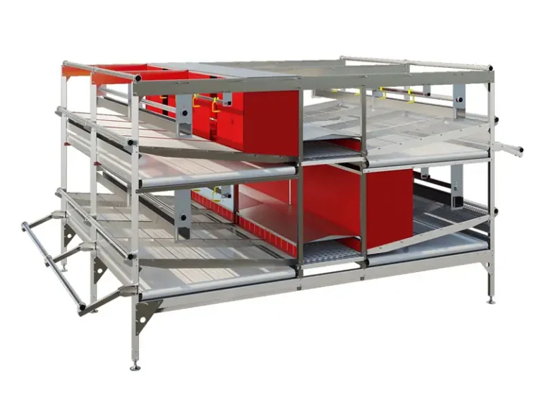 Commercial Multi-Tier Aviary Systems