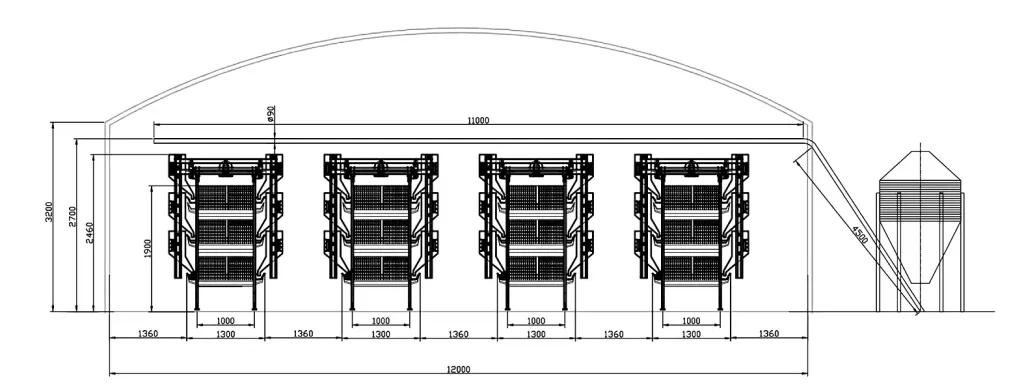 Stepwise feeding machine
