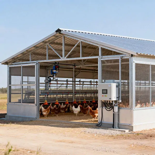 Prefab Steel Structure Chicken House 1